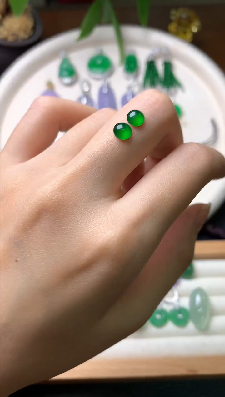 【闪购商品】定制翡翠未镶嵌裸石（镶嵌定制）