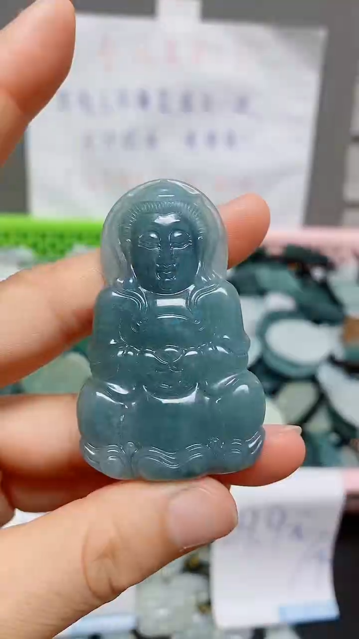 【闪购商品】翡翠颈饰未镶嵌天然翡翠A货