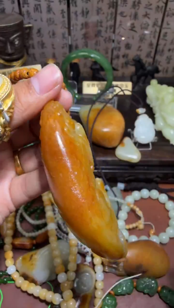 未镶嵌和田玉（子料）挂件1