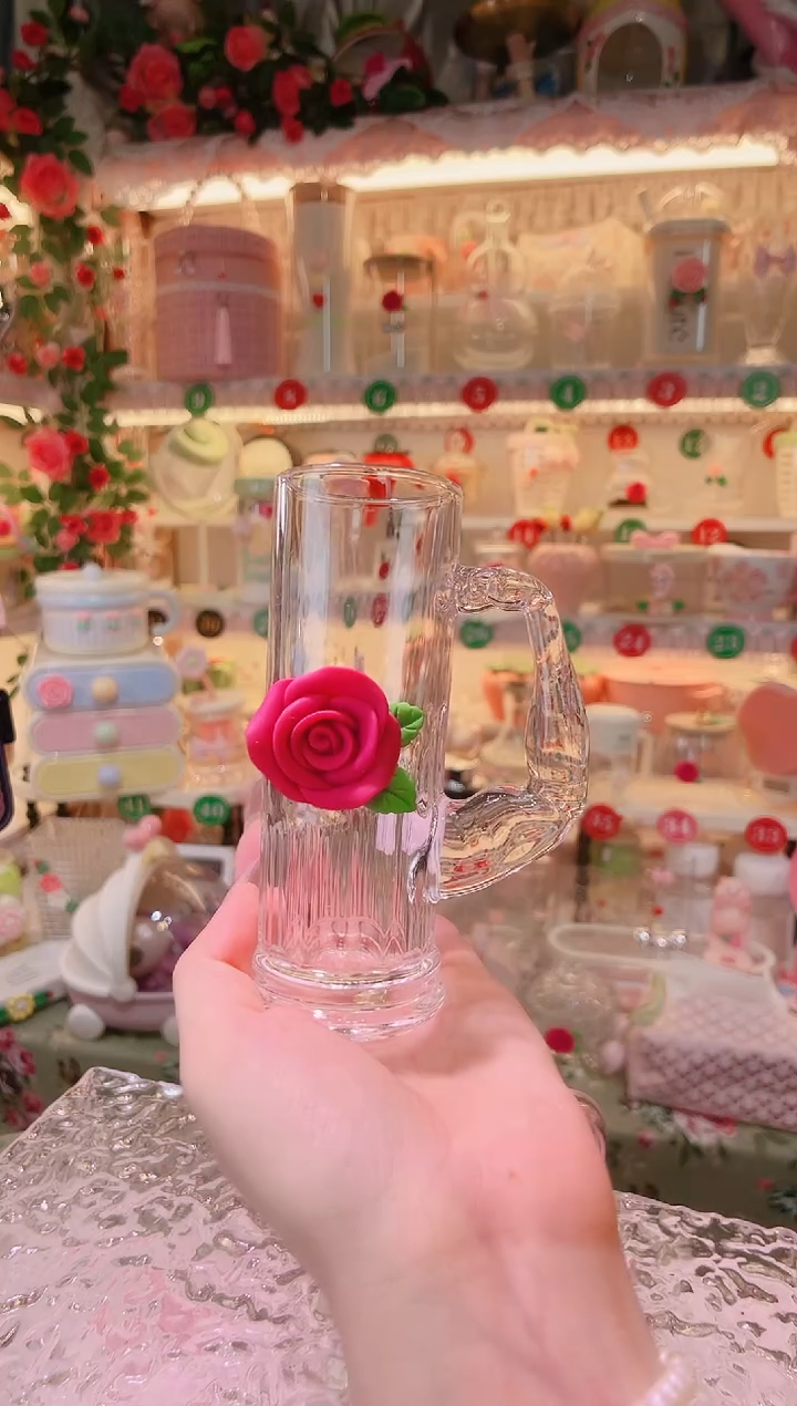其他品质好发货快放心拍！玫瑰花口杯