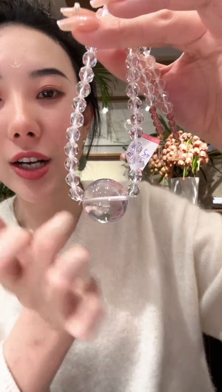 【闪购商品】水晶颈饰未镶嵌国风