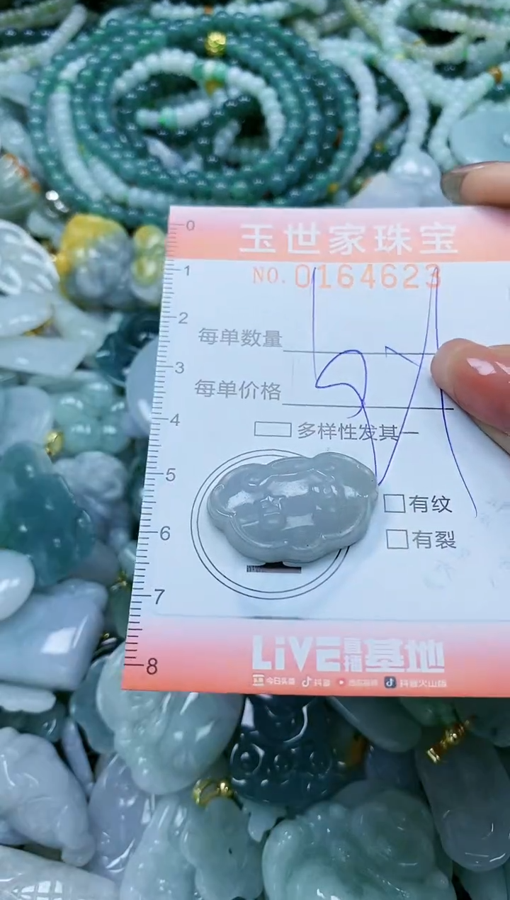 【闪购商品】翡翠颈饰未镶嵌闪购0164623