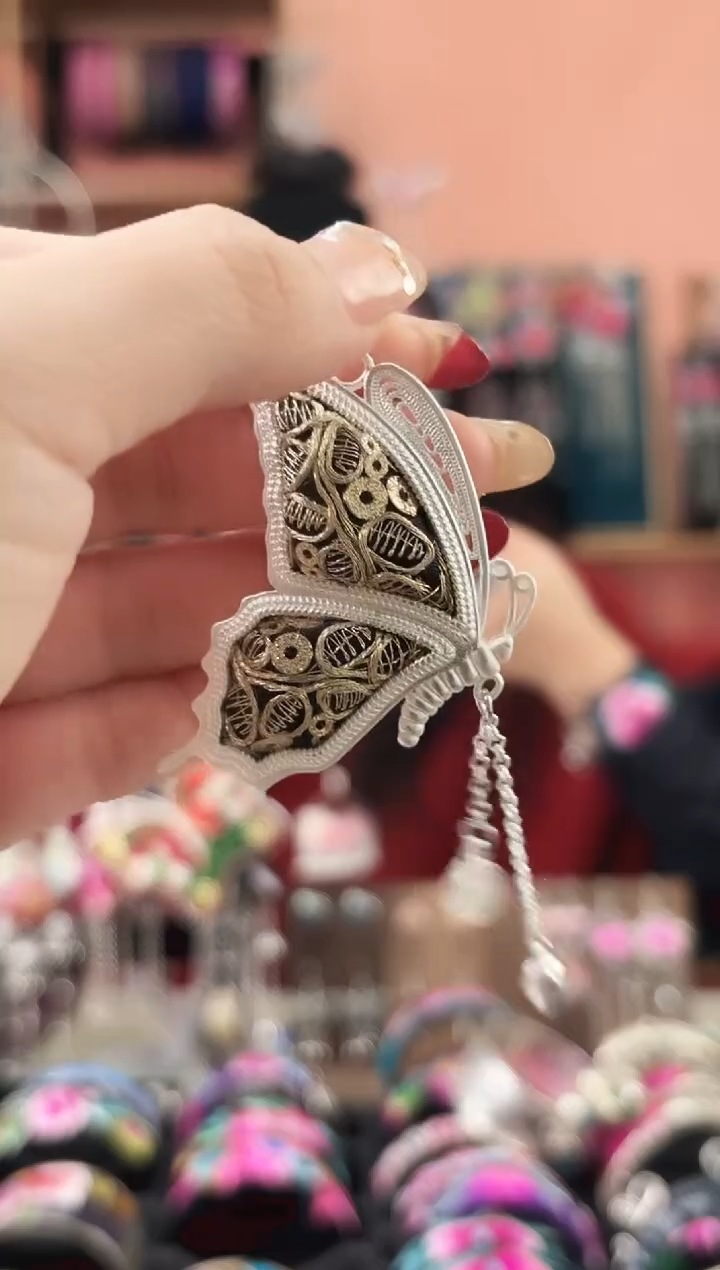 织绣艺枝独绣手工饰品54