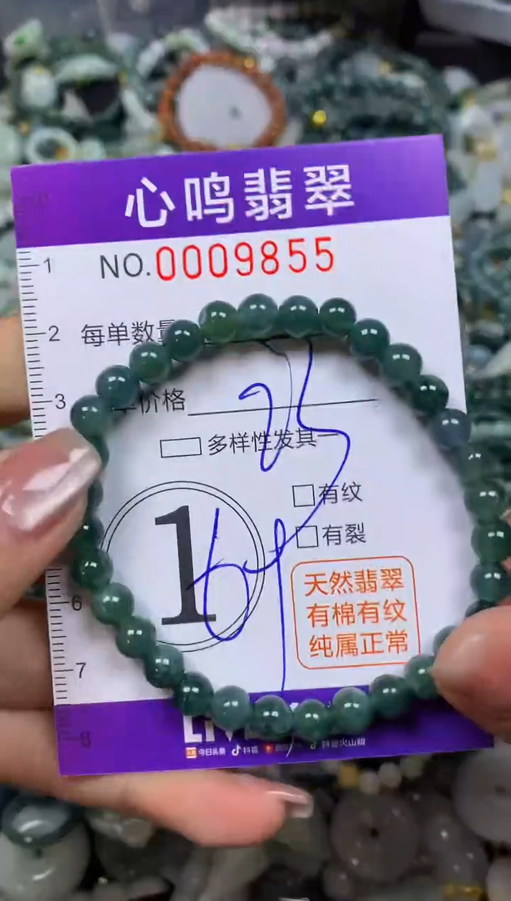 翡翠未镶嵌颈饰闪购009855