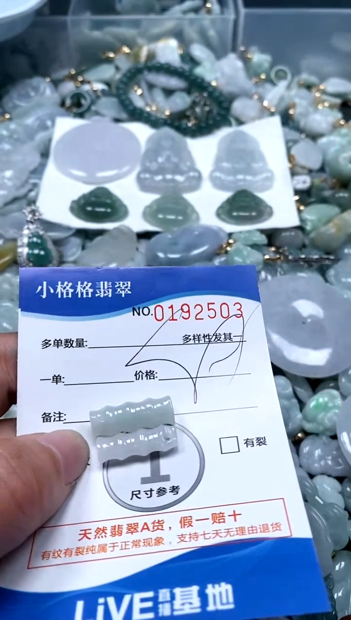 【闪购商品】翡翠颈饰未镶嵌闪购商品0192503