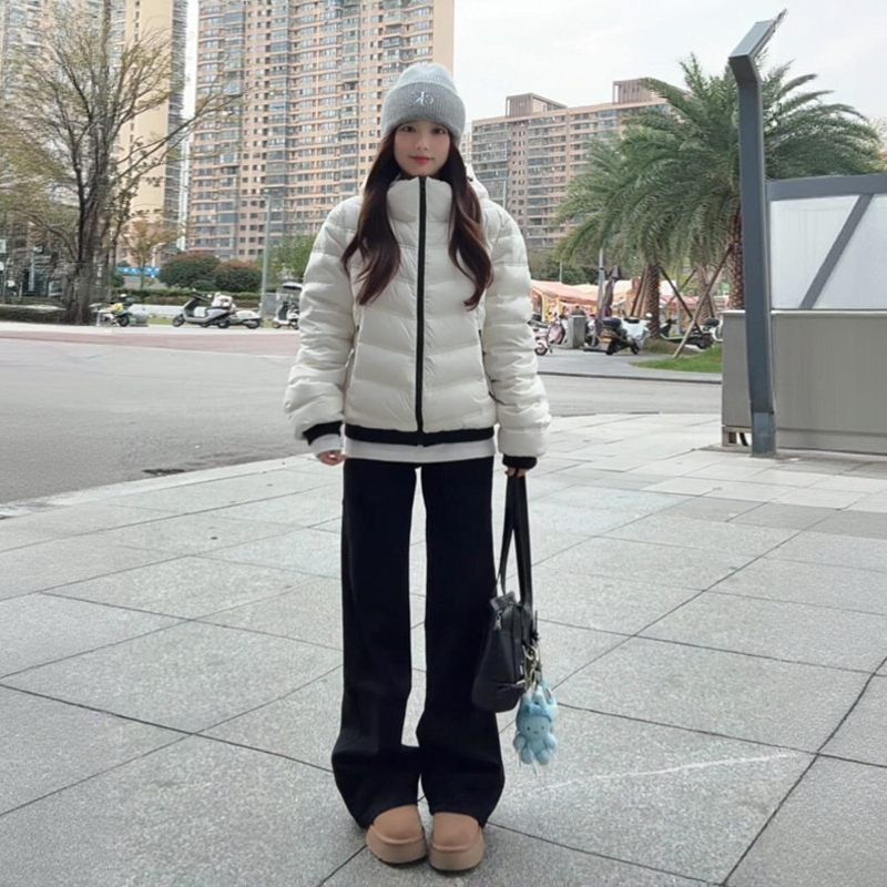 排骨新款韩系羽绒棉服女2025冬季超好看小个子保暖棉衣棉袄厚外套