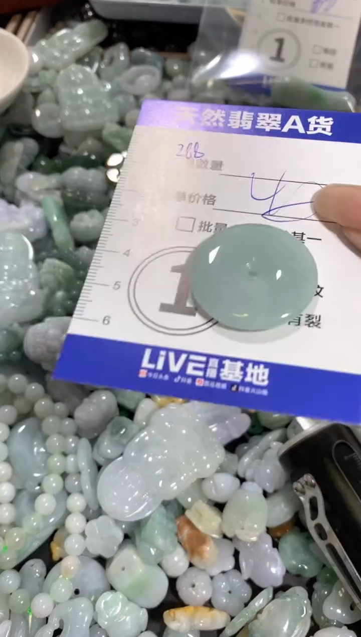 颈饰未镶嵌翡翠天然翡翠A货批量多样性发一件