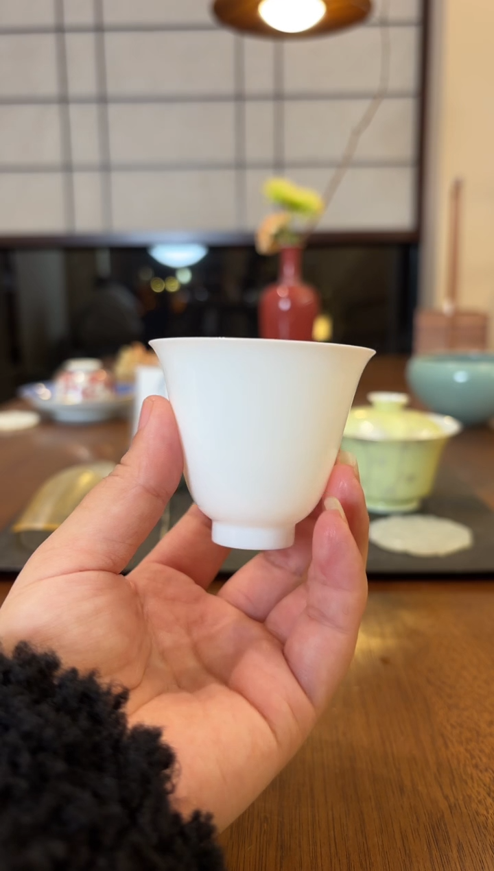 杯杯超薄胎花神杯