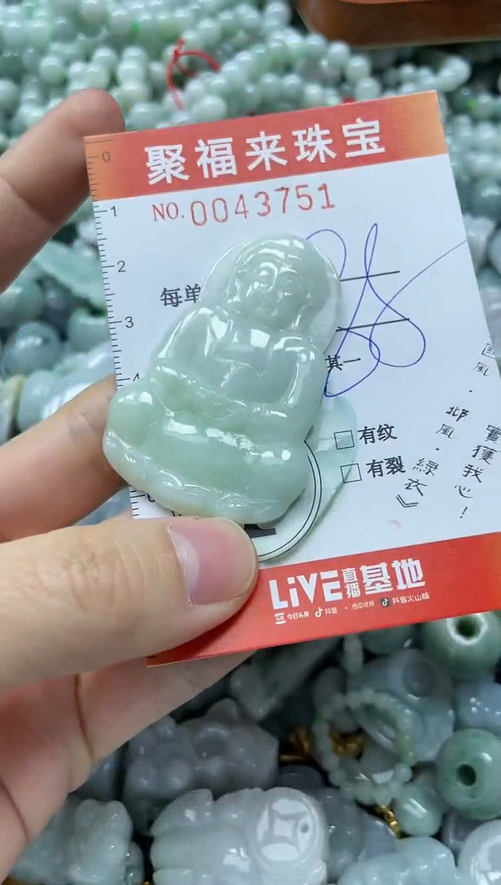 【闪购商品】翡翠颈饰未镶嵌闪购0043751