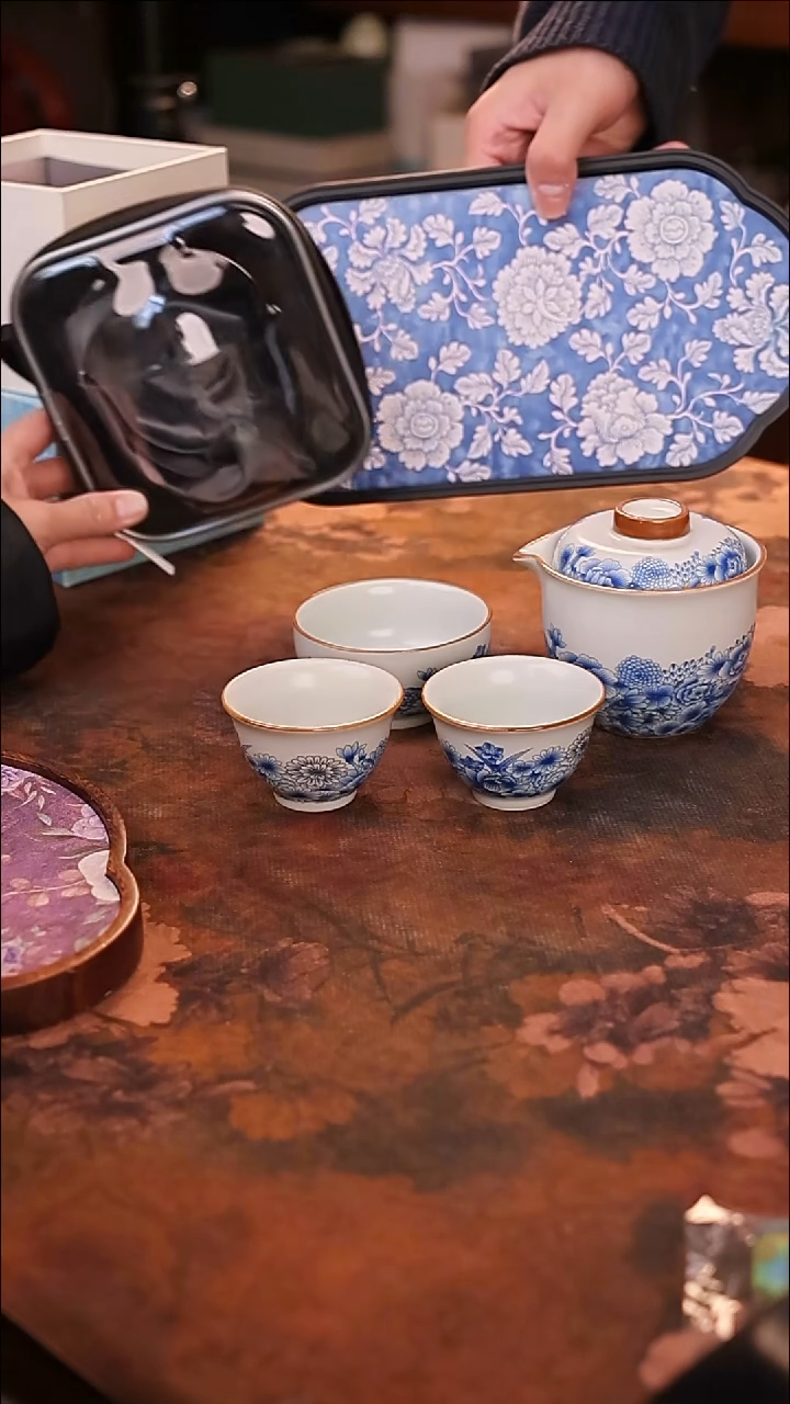 【闪购商品】陶瓷茶具（无礼盒无茶盘）@@A11369