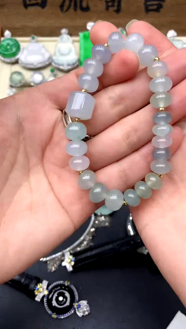 【闪购商品】翡翠手串未镶嵌375-中国好珍宝