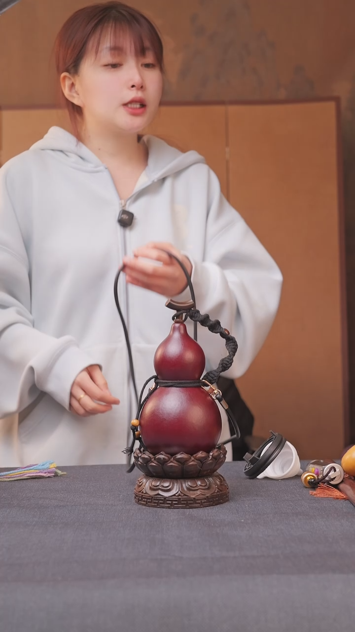 313号链接精品大漆葫芦现货现发[一物一拍]