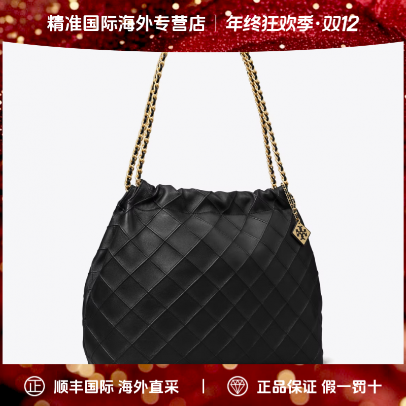 TORY BURCH/汤丽柏琦直邮154572-001+196133939840女士黑色单肩包