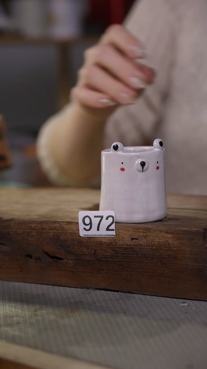 【闪购商品】瓷片手绘·杯/设计师 xudu 款