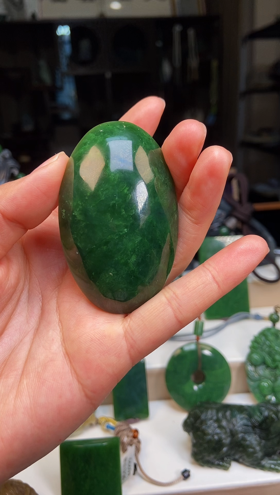 【闪购商品】和田玉挂件未镶嵌1