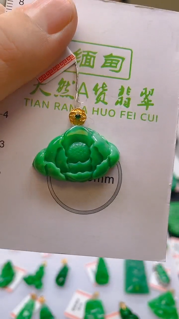 【闪购商品】翡翠颈饰18K金镶嵌新号开播，全场乱卖