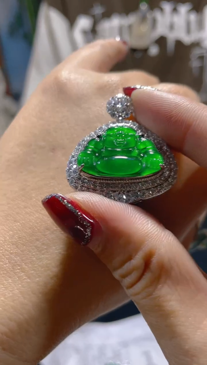 【闪购商品】定制翡翠未镶嵌天然A货翡翠假一罚四（多样性发货）