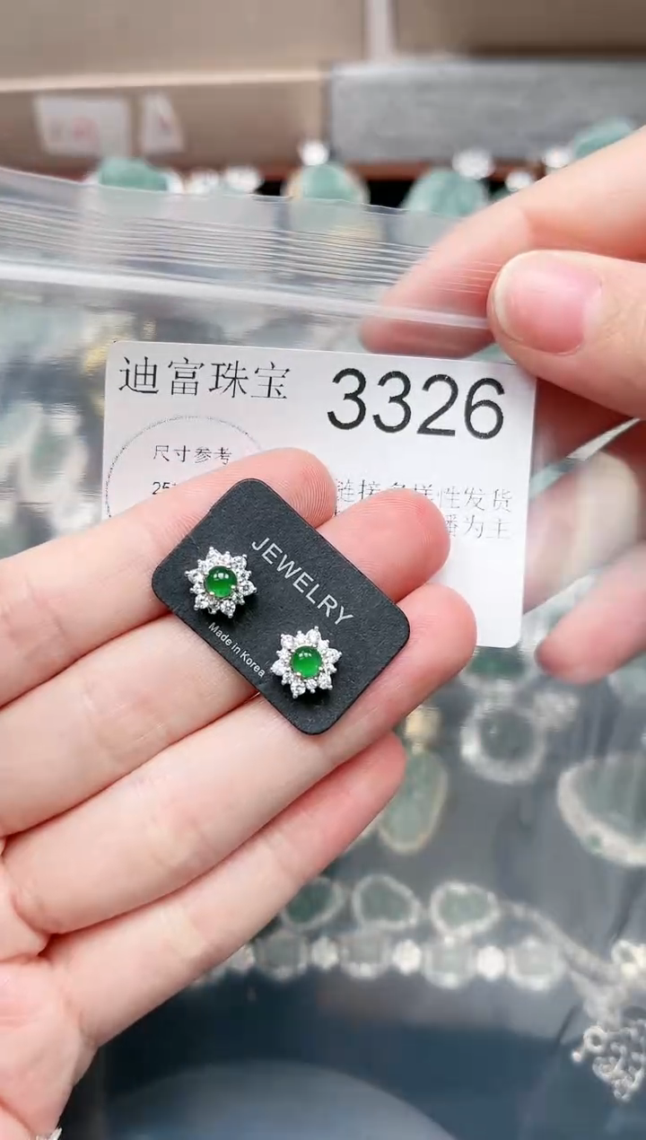 【闪购商品】翡翠颈饰未镶嵌赠皮绳3326