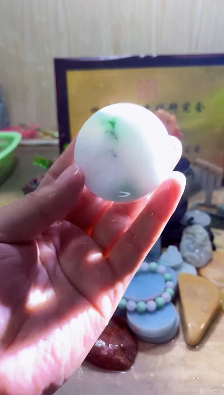 未镶嵌挂件翡翠A货常星3668