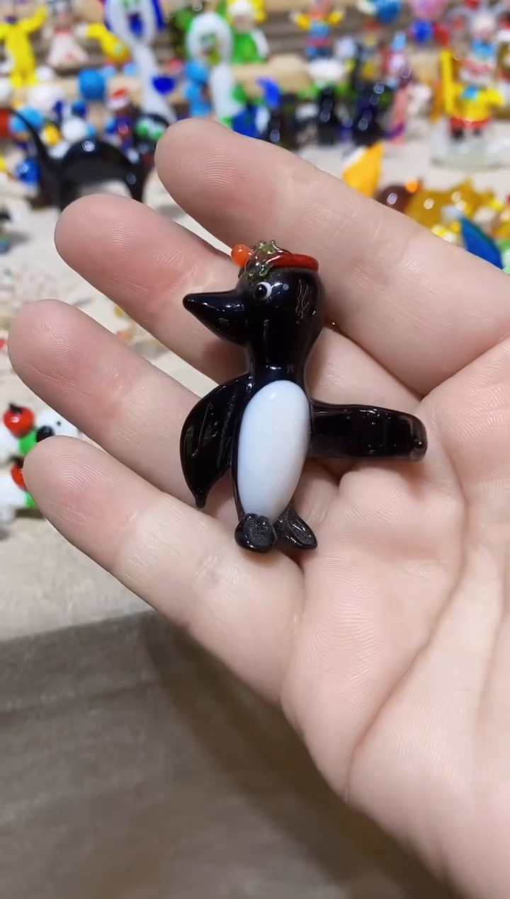 【闪购商品】琉璃手工艺品花环企鹅