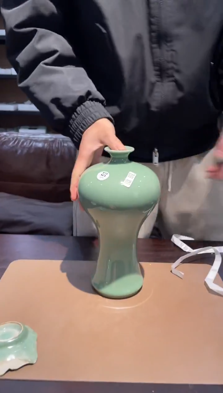 153窑承青瓷美人醉-微瑕