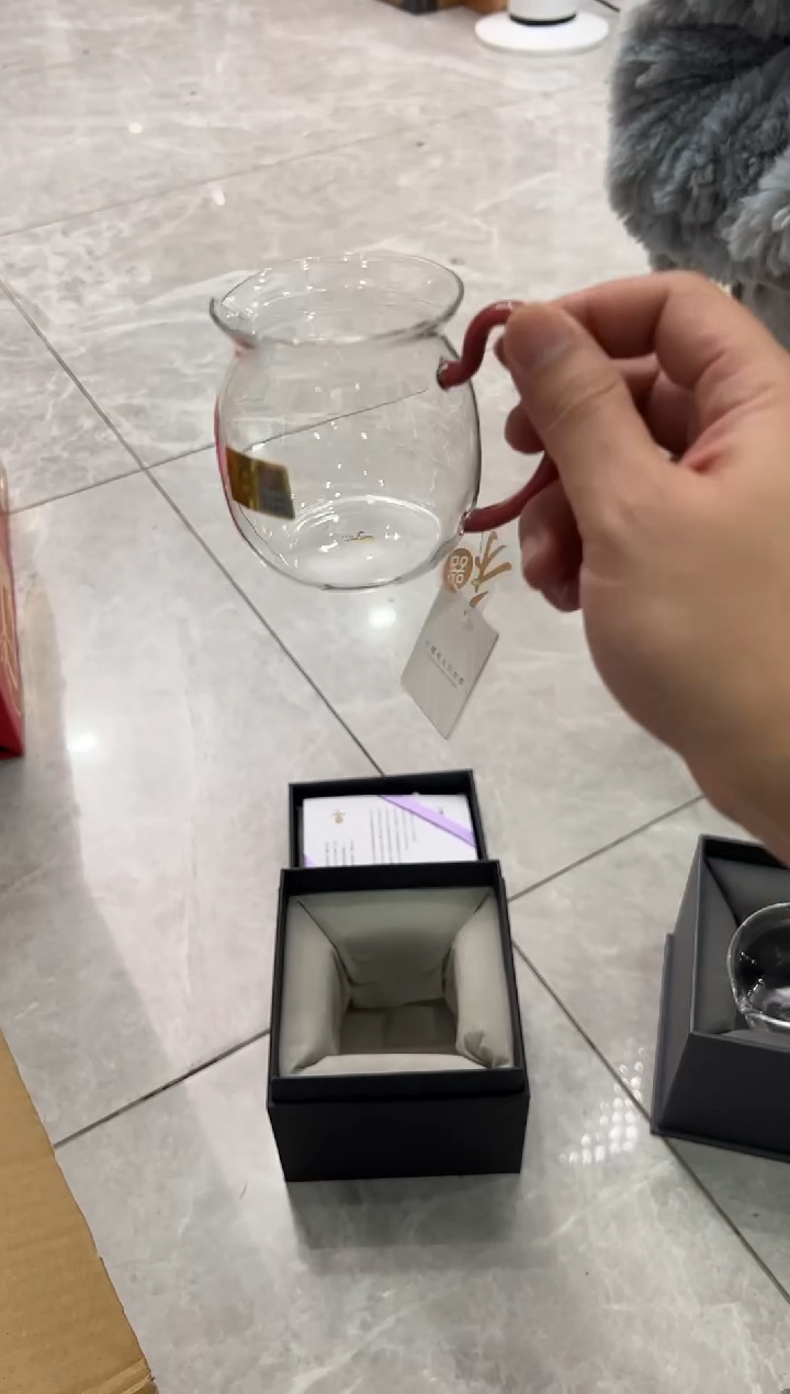 【闪购商品】茶盏@@禾器炫彩系列 美满茶海 汝红