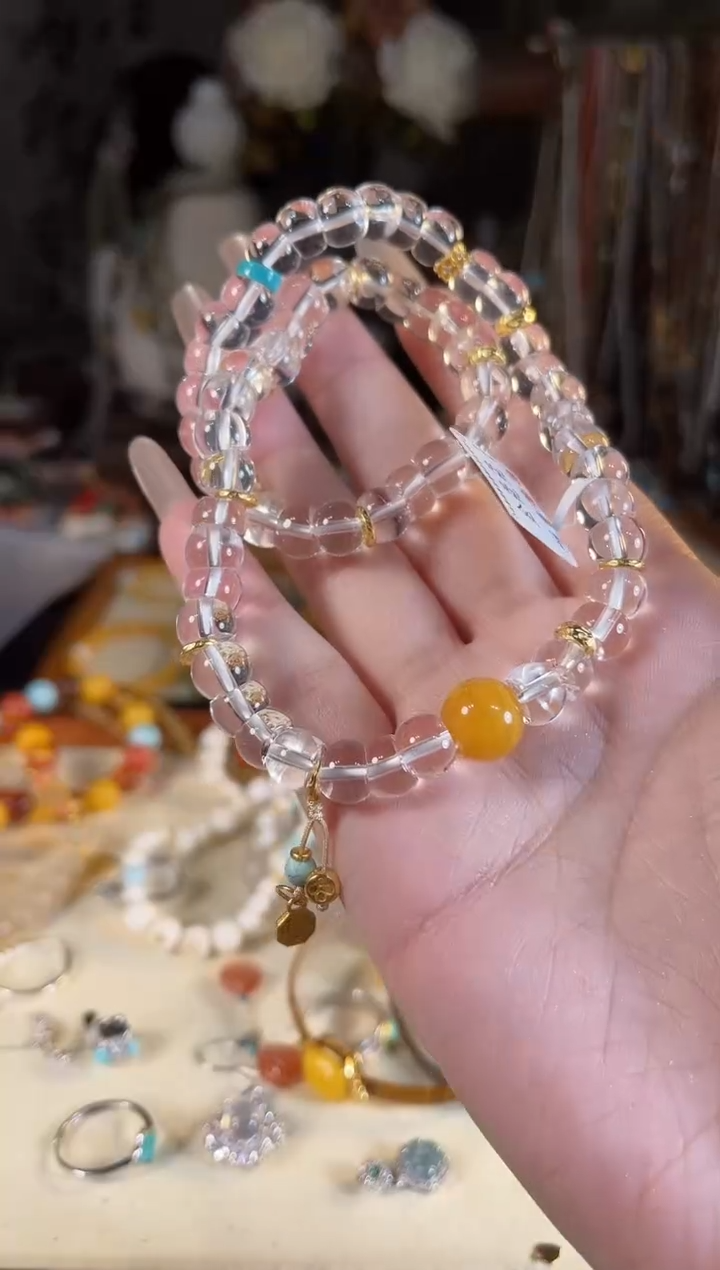 【闪购商品】水晶手链未镶嵌多样性发货其一