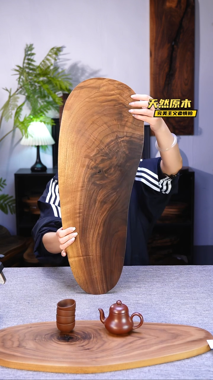 木北美黑胡桃原木.干裂疤结不属于商品质量问题完美主义者慎拍