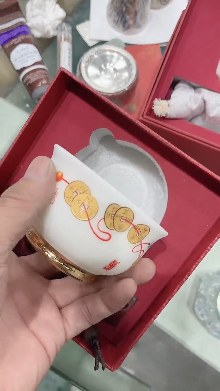 瓷片德艺茶器直播间@@腰缠万贯