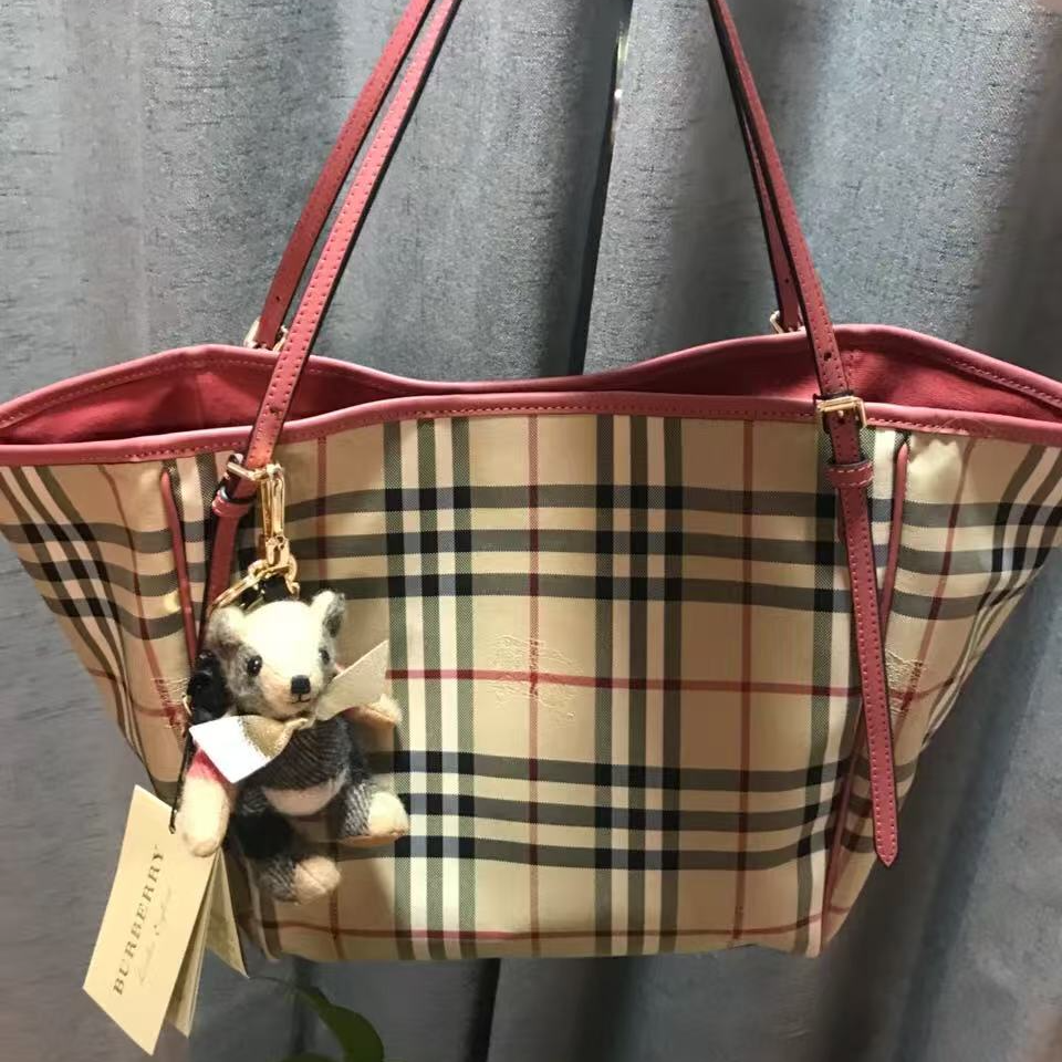 95新 BURBERRY/博柏利 GGS萌萌丨巴宝莉战马格纹金扣/13919112
