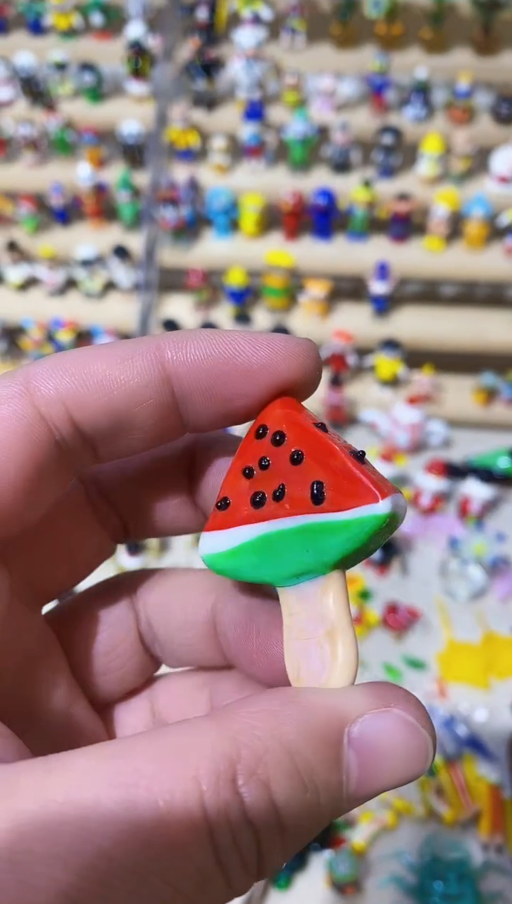 【闪购商品】琉璃手工艺品西瓜棒