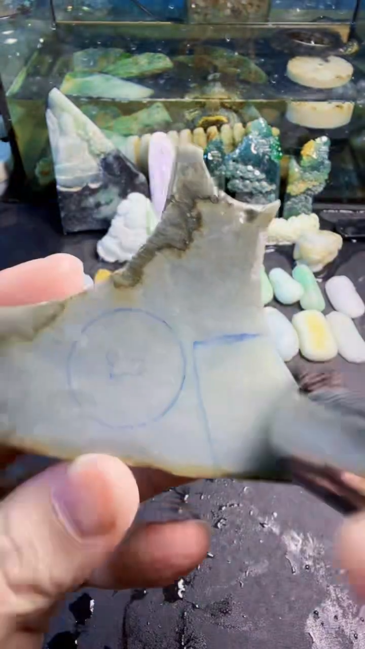 未镶嵌挂件翡翠天然翡翠017