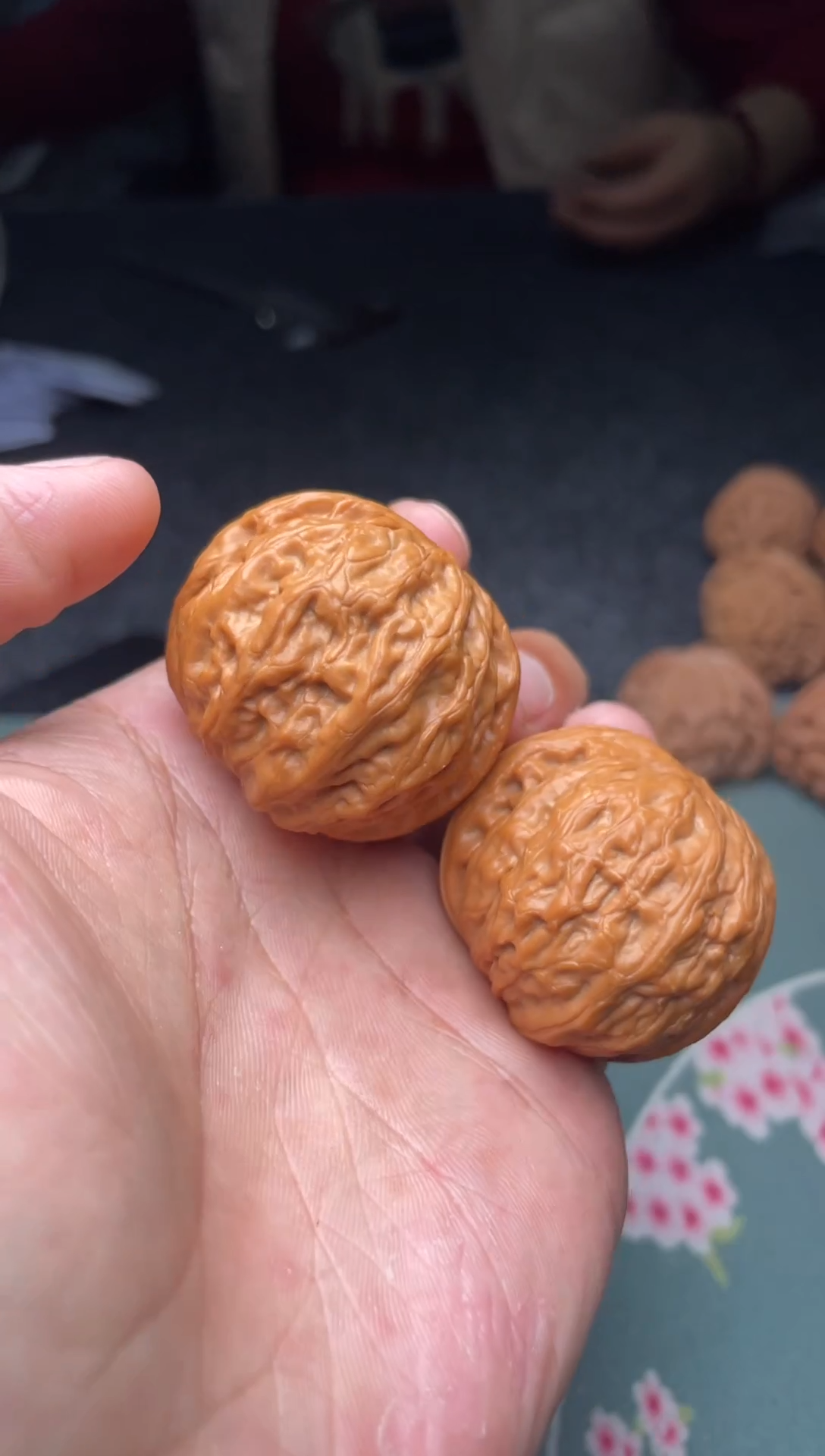 把件文玩核桃a146  铁锤  39尺