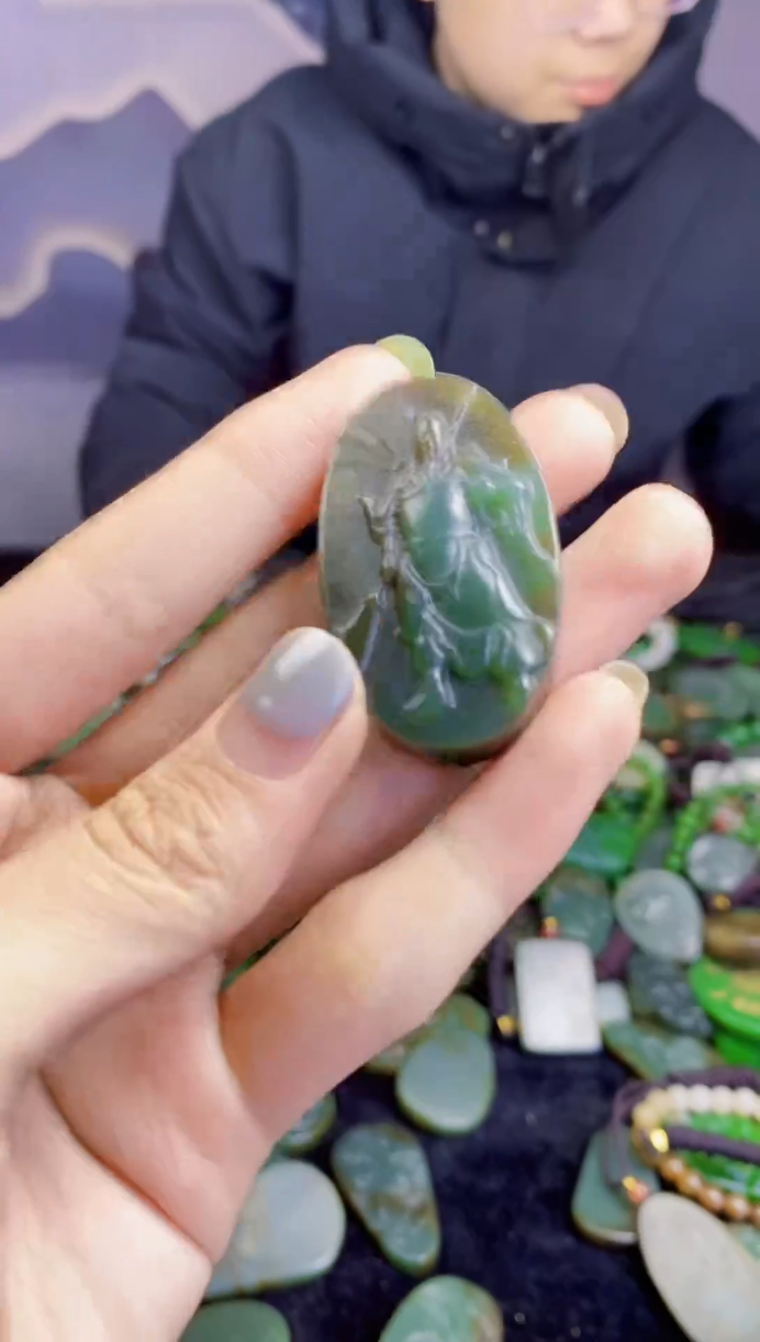 颈饰未镶嵌和田玉1