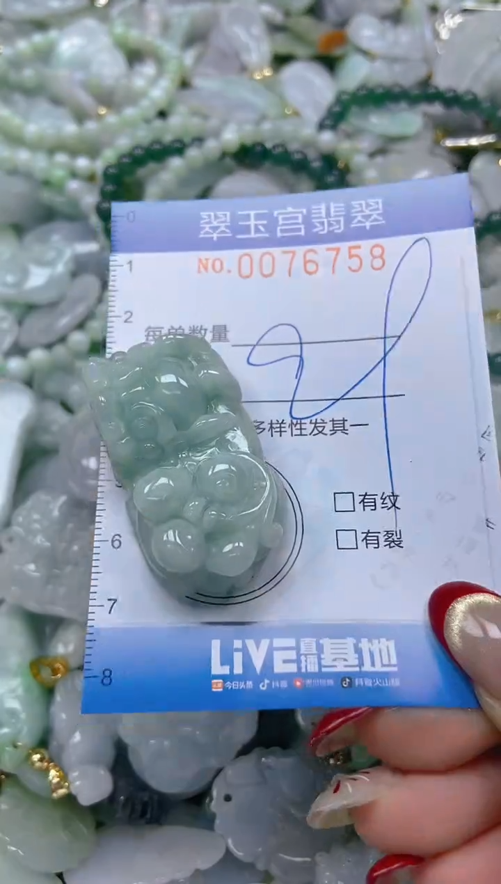 【闪购商品】翡翠颈饰未镶嵌闪购0076758