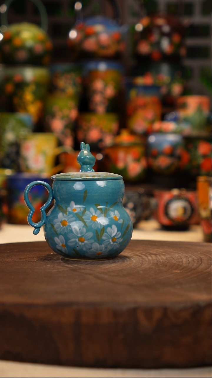 油画   釉下彩   杯子