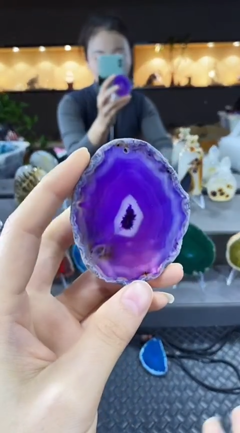 未镶嵌颈饰玛瑙/玉髓青*玛瑙