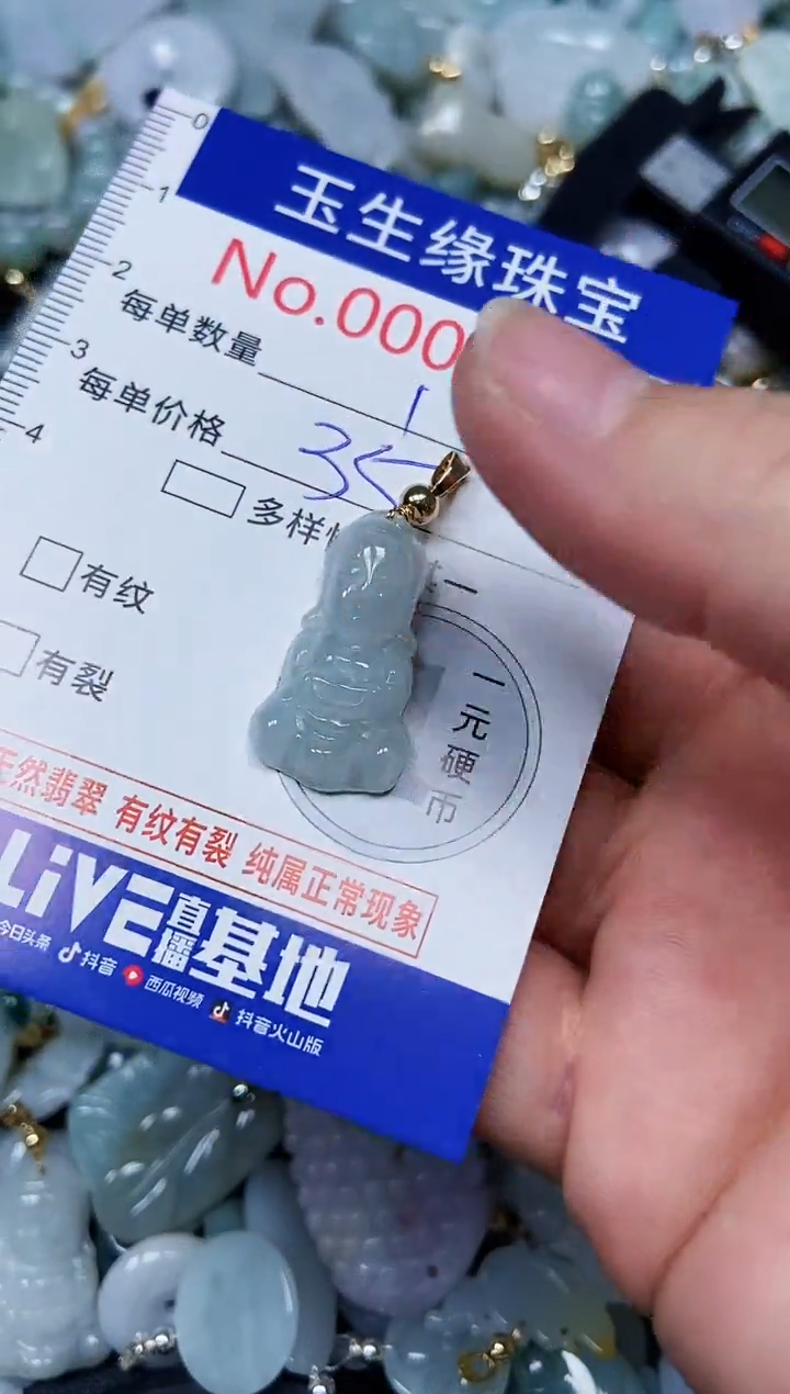 【闪购商品】翡翠颈饰未镶嵌闪购00006950