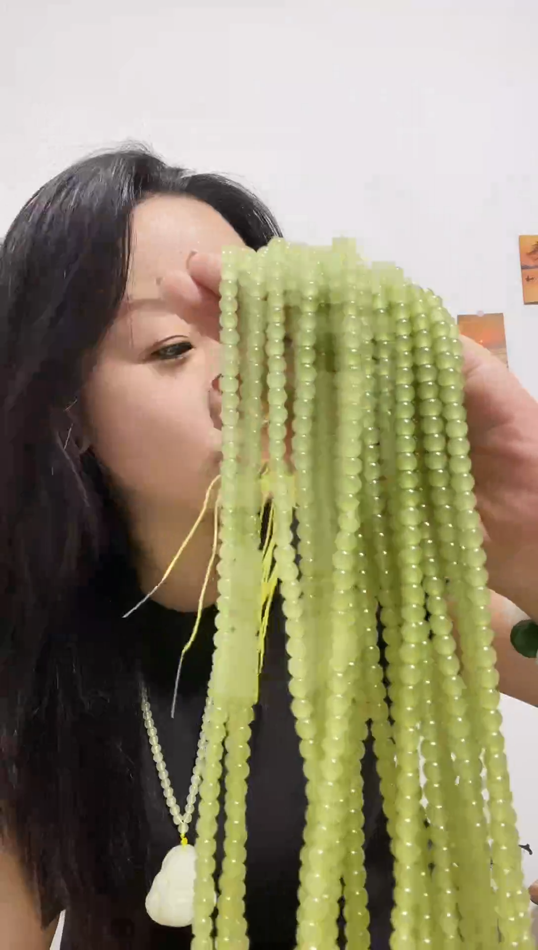 蛇纹石玉未镶嵌链子多样性随机发一