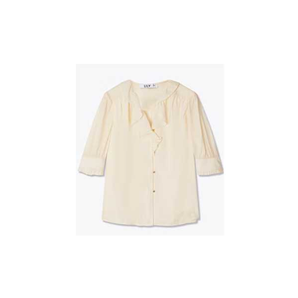 Basic House/百家好春季新款气质小众休闲时尚衬衫B1335B5IB82