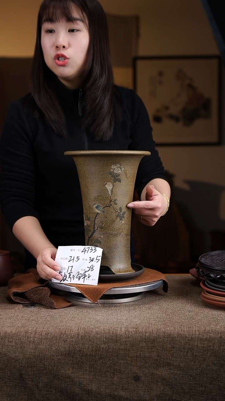 【闪购商品】紫砂花盆紫砂花盆4733+z