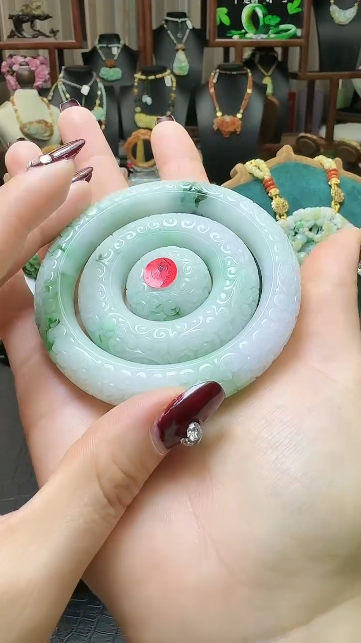 【闪购商品】翡翠手镯未镶嵌翡翠套镯（待编织）