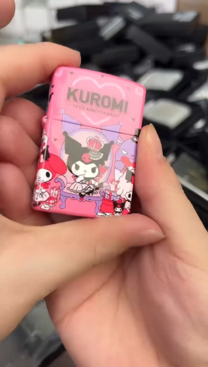 铜涂鸦库洛米-四面彩印白哑漆