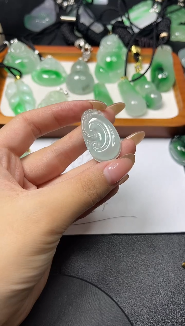 颈饰未镶嵌翡翠所见即所得   一图一物