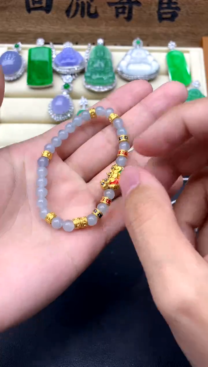 【闪购商品】翡翠手串未镶嵌302-中国好珍宝