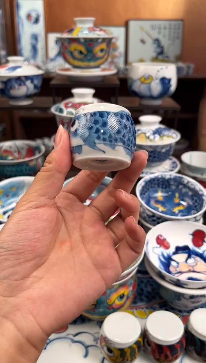 昨明蓝鱼盖置直播间福利价