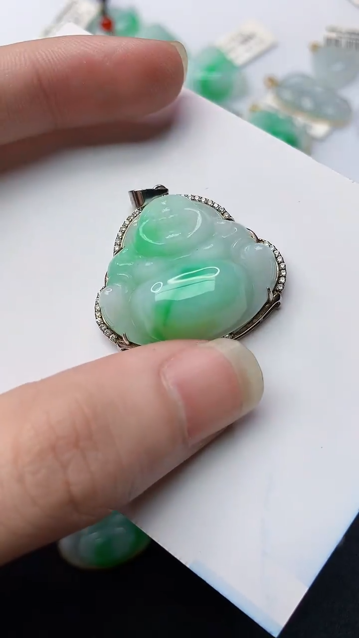 【闪购商品】翡翠颈饰银S925镶嵌88..........