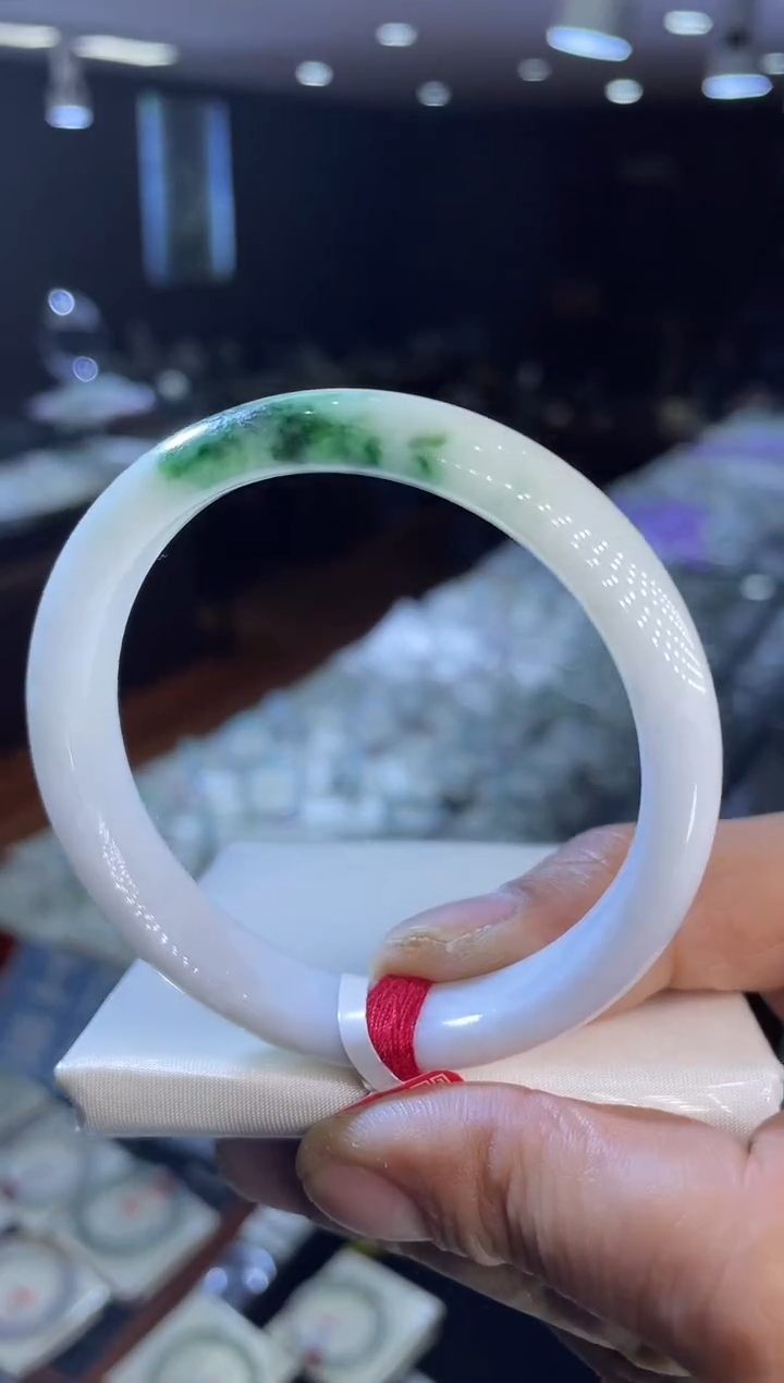 未镶嵌手镯翡翠正圈55-56