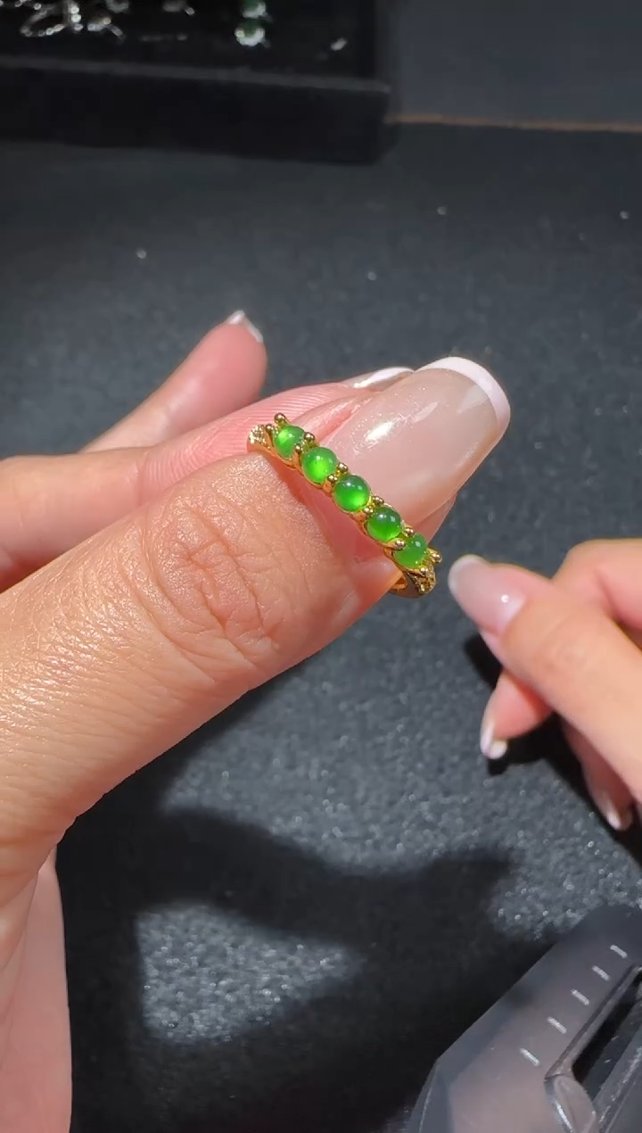 【闪购商品】翡翠戒指未镶嵌6580多样性发货拍一发一