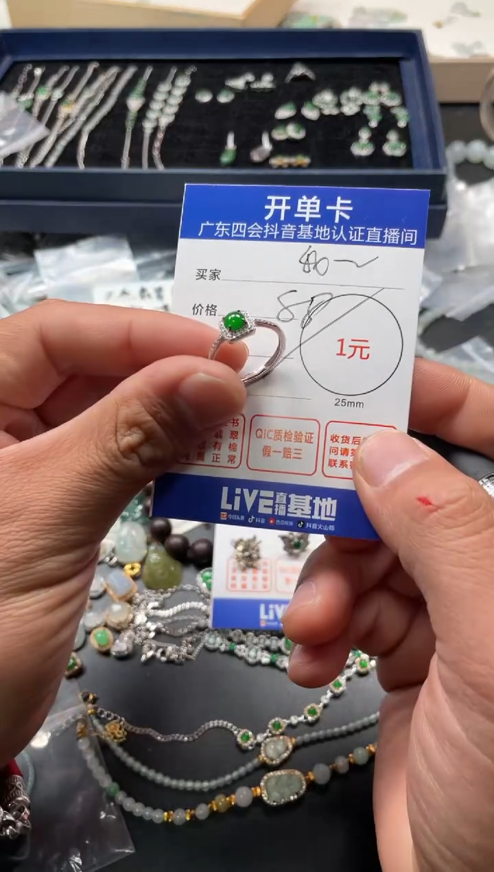 颈饰未镶嵌翡翠我*敏挂件